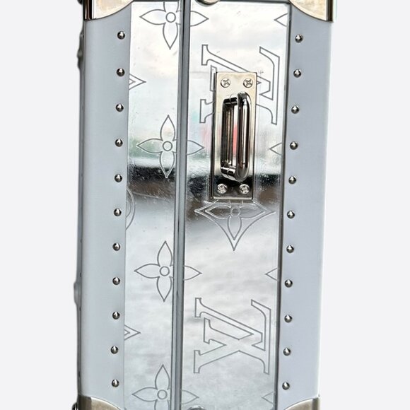 Louis Vuitton White Mirror Monogram Trunk - Picture 5 of 7